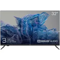 KIVI 32'' HD Smart TV Black (32H750NB)