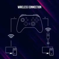 LORGAR Gaming Controller TRIX 510 Wireless Black – pilt 11