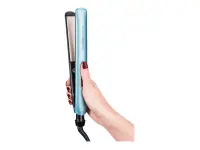 Remington | Hair Straitghtener | S9300 Shine Therapy Pro | Warranty 24 month(s) | Ceramic heating system | Ionic function | Display Digital | Temperature (min)  °C | Temperature (max) 230 °C | Number of heating levels | Blue – pilt 3