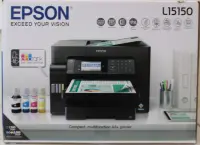 SALE OUT. Epson EcoTank L15150 Pint Scan Copy Fax | Epson | EcoTank L15150 | Inkjet | Colour | Multicunctional Printer | A3+ | Wi-Fi | Black | DAMAGED PACKAGING – pilt 6