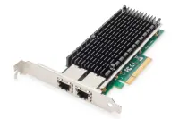 Digitus | 10Gbps Dual Port Ethernet Server adapter PCIe X8, Intel X540 BT2 | DN-10163
