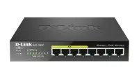 D-Link | 8-Port Gigabit PoE Switch (4xPoE) | DGS-1008P | Unmanaged | Desktop | Power supply type External