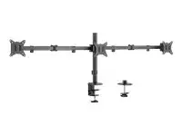GEMBIRD Adjustable desk 3-display mount