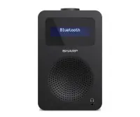 Sharp DR-430(BK) Digital Radio, FM/DAB/DAB+, Bluetooth 5.0, Midnight Black | Sharp | Digital Radio | DR-430(BK) | Bluetooth | Midnight Black
