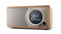 Sharp DR-450(BR) Digital Radio, FM/DAB/DAB+, Bluetooth 4.2, Alarm function, Brown | Sharp | Digital Radio | DR-450(BR) | Bluetooth | Brown