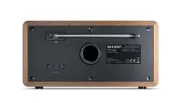 Sharp DR-450(BR) Digital Radio, FM/DAB/DAB+, Bluetooth 4.2, Alarm function, Brown | Sharp | Digital Radio | DR-450(BR) | Bluetooth | Brown – pilt 3