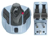 Thrustmaster TCA Officer Pack Airbus Edition Must, Sinine USB Lennusimulaator Analoog/digitaal PC – pilt 17
