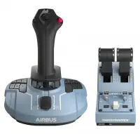 Thrustmaster TCA Officer Pack Airbus Edition Must, Sinine USB Lennusimulaator Analoog/digitaal PC – pilt 18