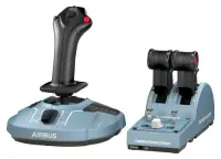 Thrustmaster TCA Officer Pack Airbus Edition Must, Sinine USB Lennusimulaator Analoog/digitaal PC – pilt 20