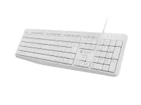 Natec | Keyboard | Nautilus NKL-1951 | Keyboard | Wired | US | White