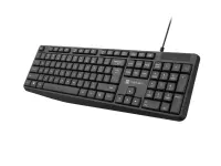 Natec | Keyboard | Nautilus NKL-1950 | Keyboard | Wired | US | Black