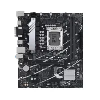 Asus | PRIME B760M-K D4 | Processor family Intel | Processor socket  LGA1700 | DDR4 DIMM | Memory slots 2 | Supported hard disk drive interfaces 	SATA, M.2 | Number of SATA connectors 4 | Chipset  Intel B760 | mATX