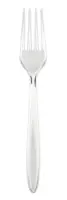Kahvlid, SUPERIOR,  plastik, PS, läbipaistev,korduvkasutatav 17 cm, 50 tk