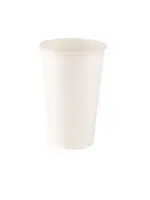 Ühekordsed pabertopsid, valged 118 ml, D 63 mm,  50 tk