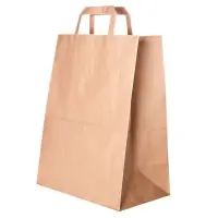 Paberkott lamedate pabersangadega, 26 x 15,5 x 34 cm, 90 g  / m 2,16  l, pruun, 1tk (kogus 20 tükki) – pilt 2