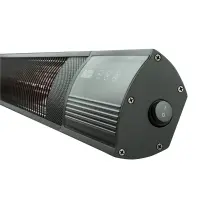 TunaBone | Electric Wall mounted Infrared Patio Heater | TB2580W-01 | Patio heater | 2500 W | Number of power levels 3 | Suitable for rooms up to 25 m² | Black | IP55 – pilt 2