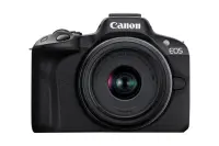 Canon | EOS R50 + RF-S 18-45mm F4.5-6.3 IS STM + RF-S 55-210mm F5-7.1 IS STM (SIP) | Megapixel 24.2 MP | Image stabilizer | ISO sensitivity (max) 32000 | Display diagonal 2.95 " | Wi-Fi | Video recording | Automatic, manual | CMOS | Black