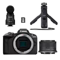 Canon | EOS R50 + RF-S 18-45mm CREATOR KIT (SIP) | Megapixel 24.2 MP | Image stabilizer | ISO sensitivity (max) 32000 | Display diagonal 2.95 " | Wi-Fi | Video recording | Automatic, manual | CMOS | Black