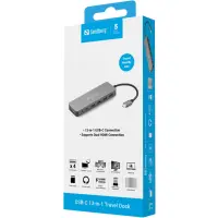 SANDBERG USB-C 13-in-1 Travel Dock – pilt 2