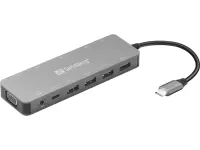 SANDBERG USB-C 13-in-1 Travel Dock – pilt 5