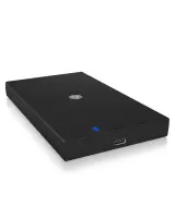 Raidsonic | ICY BOX | IB-200T-C3 Enclosure for 1x SSD/HHD with USB 3.2 Gen 1 Type-A/Type-C combi-cable | 1 x 2.5 "SATA I, II, III