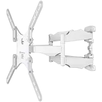 ONKRON Monitor desk mount for 37” – 70 Inch LCD LED OLED Screens, White