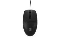 Natec | Mouse | Ruff Plus | Wired | Black
