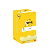 Märkmepaber 76x76mm Post-it Z-notes R330 kollane 100 lehte