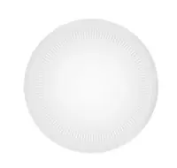 Desserttaldrik VISTA ALEGRE Utopia, valge, D 23 cm, 1tk