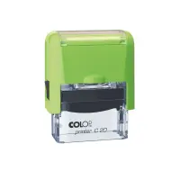 Tempel COLOP Printer C20 roheline korpus, sinine pad