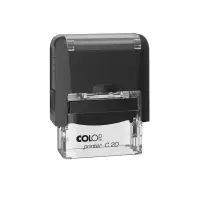 Tempel COLOP Printer C20 valge korpus, sinine padi