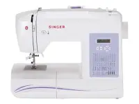 Singer | Sewing Machine | 6160 Brilliance | Number of stitches 60 | Number of buttonholes 6 | White