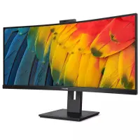 Philips | Curved Monitor | 34B1U5600CH/00 | 34 " | VA | WQHD | 21:9 | 120 Hz | 4 ms | 3440 x 1440 | 350 cd/m² | HDMI ports quantity 1 | Black – pilt 20