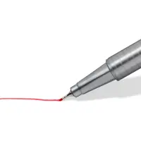Tindipliiats Staedtler triplus fineliner 0,3 hele karmiinpunane – pilt 3