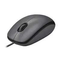 Logitech | Mouse | M100 | Optical mouse | Optical | Wired | Black