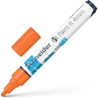 Akrüülmarker SCHNEIDER Paint-it 320, 4mm, oranž