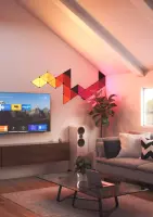 Nanoleaf | Shapes Black Triangles Expansion Pack (3 panels) | 42 W | WiFi – pilt 5