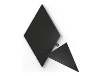 Nanoleaf | Shapes Black Triangles Expansion Pack (3 panels) | 42 W | WiFi – pilt 10