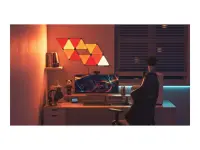 Nanoleaf | Shapes Black Triangles Expansion Pack (3 panels) | 42 W | WiFi – pilt 15