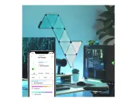 Nanoleaf | Shapes Black Triangles Expansion Pack (3 panels) | 42 W | WiFi – pilt 16