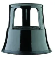 Pukkaste, metallist  ALCO, 45 cm, must