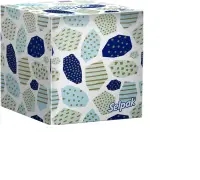 Pabersalvrätikud SELPAK Boutique, 3 kihiline, karbis, 48 tk