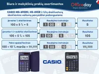 Funktsioonkalkulaator CASIO FX-82Solar II, 19 x 70 x 121 mm – pilt 3