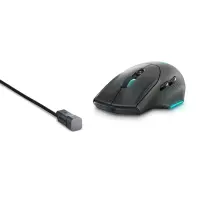 Dell | Gaming Mouse | AW620M | Wired/Wireless | USB-A | Dark Side of the Moon – pilt 18