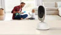 Motorola | Wi-Fi Video Baby Monitor with Mood Light | VM85 CONNECT 5.0" | White/Gold – pilt 2