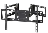 Gembird | Full-motion wall mount | Fixed | 37-80 " | Maximum weight (capacity) 60 kg | Black