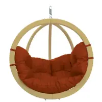 Amazonas Globo Chair terracotta Hanging Chair, 121x118x69 cm, 120 kg