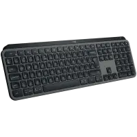 LOGITECH MX Keys S Plus Bluetooth Illuminated Keyboard with Palm Rest - GRAPHITE - NORDIC