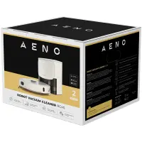 AENO RC4S Robot Vacuum, 2-in-1, HEPA Filter, Auto-Empty Tank, 4000Pa, White – pilt 3