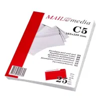 Ümbrikud C5 RH 162 x 229 mm, 25 tk